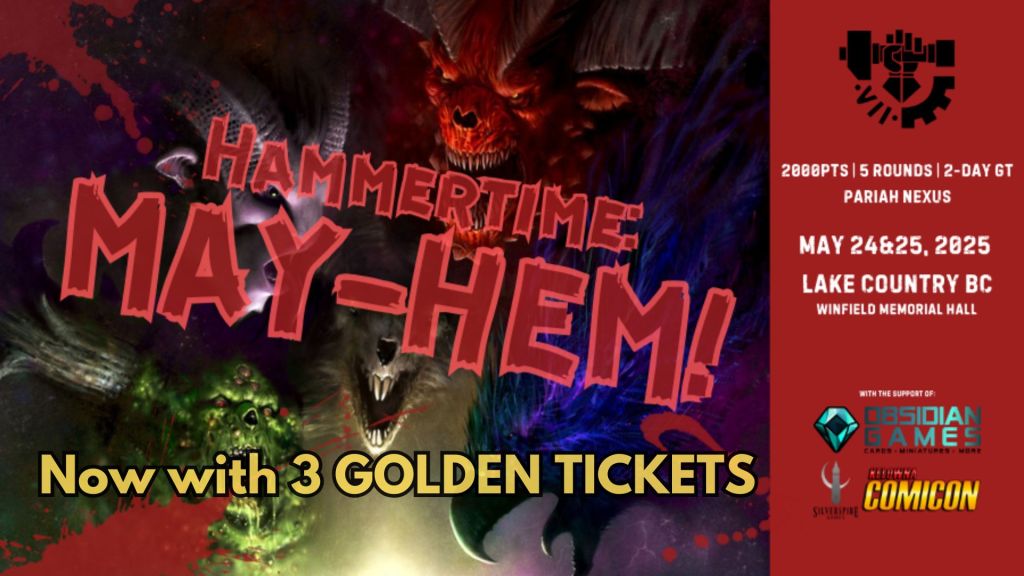 May-hem GT has 3 golden&nbsp;tickets